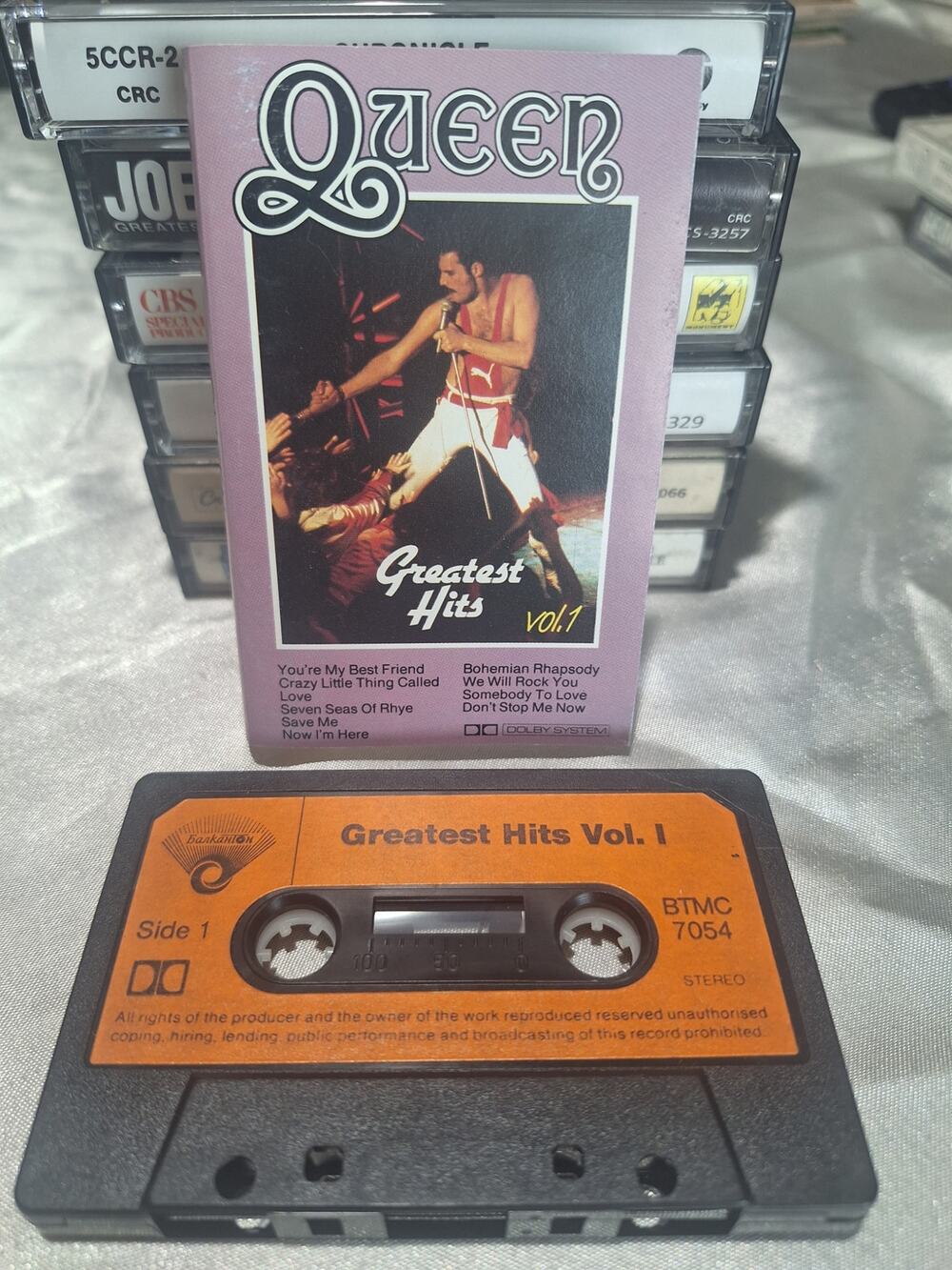 Queen Greatest Hits Vol 1 Balkanton BTMC 7054 West Germany Rare Cassette NM